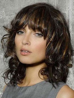 Pretty Wavy Remy Human Hair Capless Wig