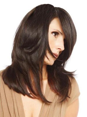 Dazzling Straight Long Capless Human Hair Wig