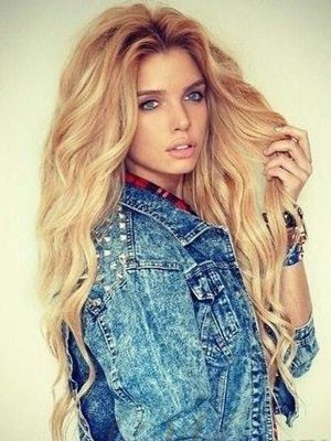 Marvelous Human Hair Wavy Lace Front Wig