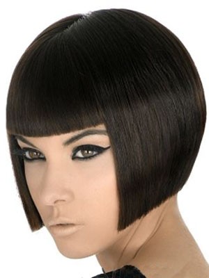 Durable Capless Human Hair Straight Wig