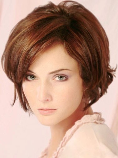 Charming Medium Length Soft Waves Human Hair Wig