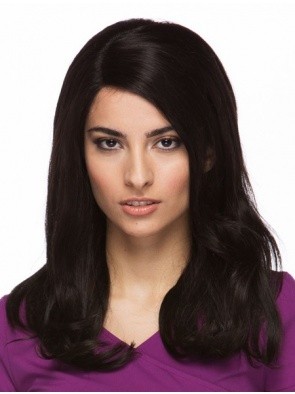 Marvelous Capless Human Hair Wavy Wig