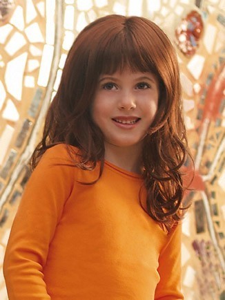 Long Wavy Lace Front Girl's Wig