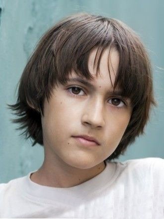 Short Brown Chic Remy Hair Kids Wig