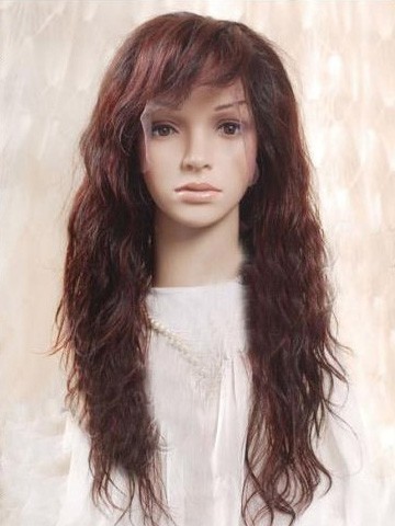 Romantic Remy Human Hair Wavy Lace Wig For Woman