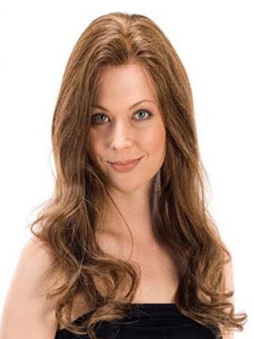 Wavy Remy Human Hair Lace Wig For Woman