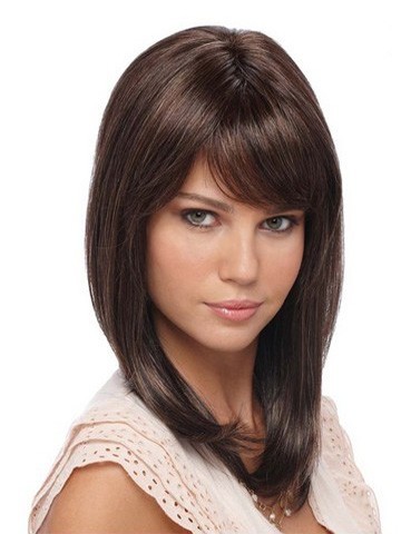Dakota Shoulder Length Lace Front Wig For Woman