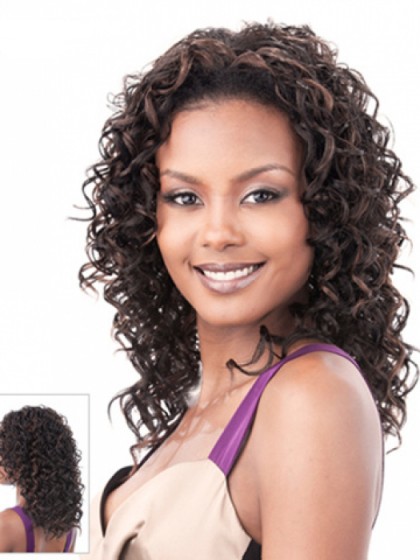 Pretty Curly Synthetic Lace Front Wig