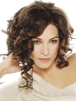 Striking Lace Front Wavy Synthetic Wig