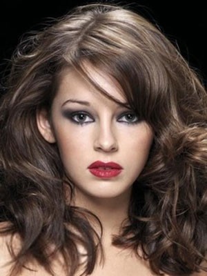 Stupendous Lace Front Wavy Synthetic Wig