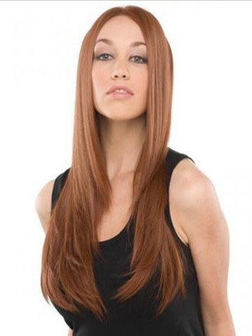 New Style Remy Human Hair Straight Lace Front Wig For Woman