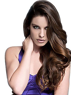 Smooth Lace Front Synthetic Wavy Wig
