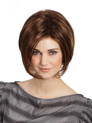Charming Straight Lace Front Synthetic Wig