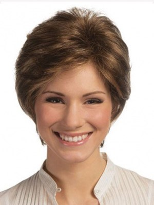 Good Looking Lace Front Remy Human Hair Straight Wig