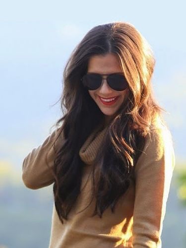 Glamorous Lace Front Remy Human Hair Wavy Wig
