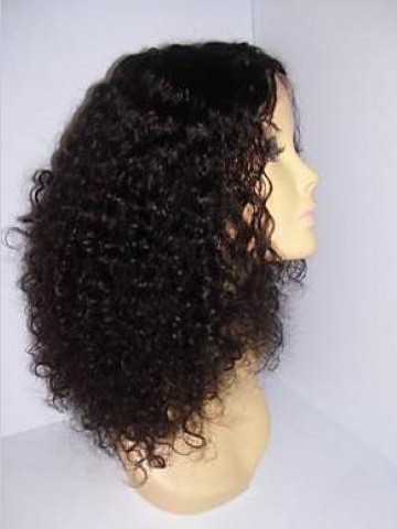 Lace Front Curly Human Hair Wig For Woman