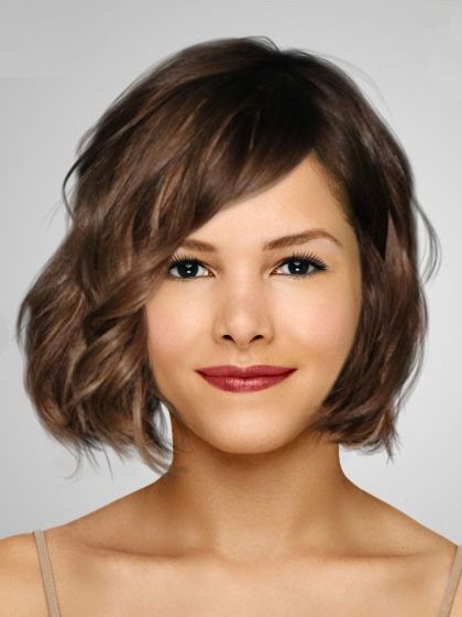Luxury Remy Human Hair Wavy Lace Front Wig