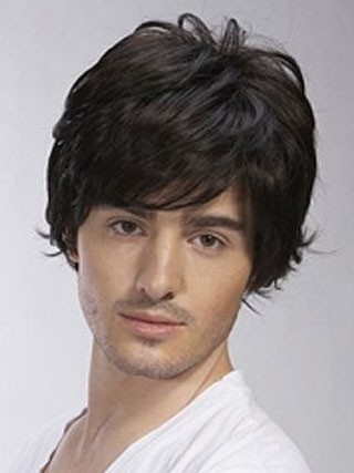 100% Hand-Tied Full Lace Mens Wig