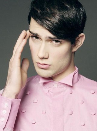 Custom Short Remy Human Hair Lace Mens Wig