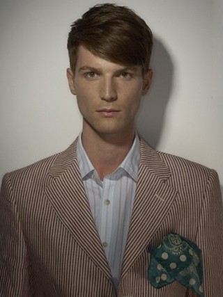 Super Charming Short Mens Wigs Synthetic Mens Hair