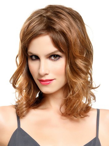 Stunning Wavy Lace Front Synthetic Wig