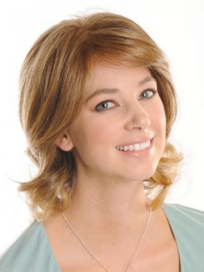 Stylish Capless Wavy Synthetic Wig