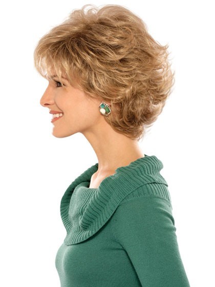 Chic Short Wavy Synthetic Wig