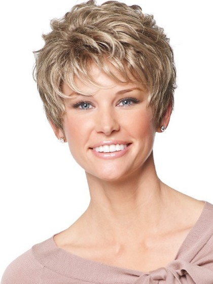 Fashion Capless Wavy Synthetic Wig