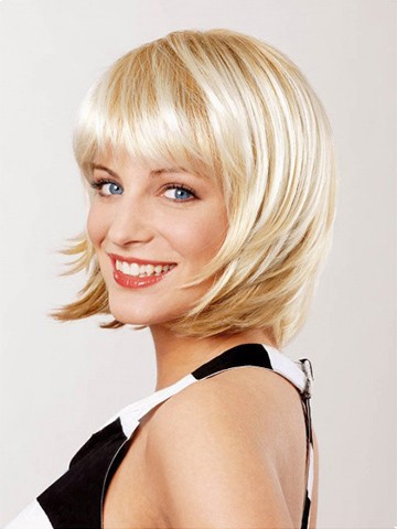 Popular Straight Synthetic Capless Wig