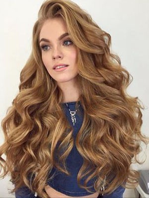 Chic Lace Front Wavy Synthetic Wig