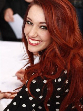 Natural Lace Front Wavy Synthetic Wig