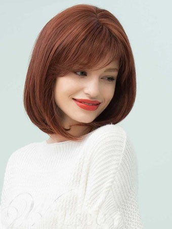 Top Quality Capless Straight Synthetic Wig