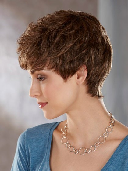 Most Popular Waves Short Lace Front Synthetic Wig