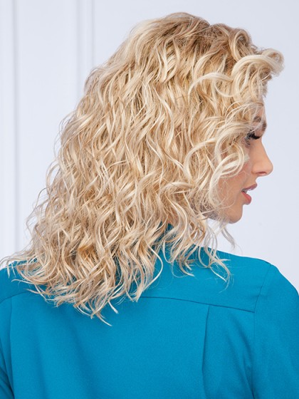 Synthetic Blonde Wavy Wig