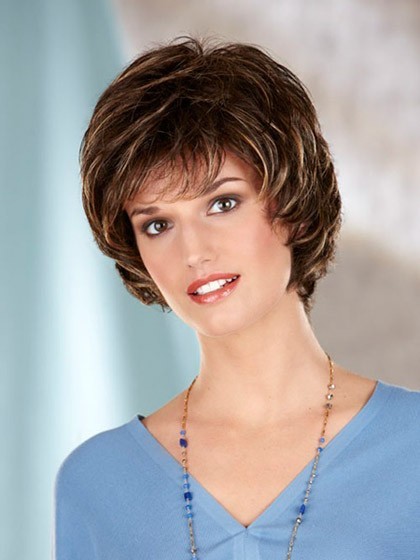 Stunning Short Layers Capless Synthetic Wig