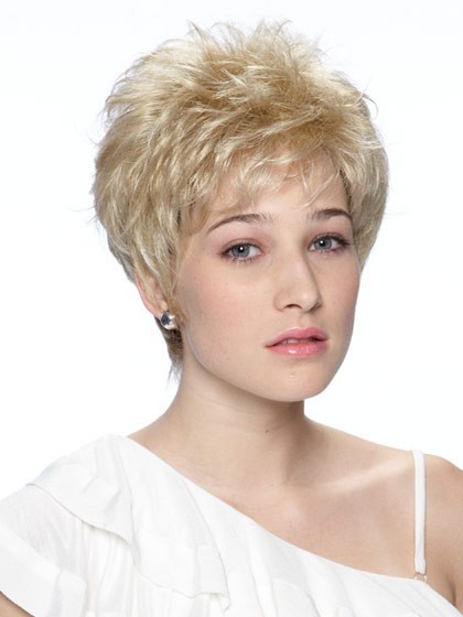 Stunning Retro Hairstyle Short Synthetic Wig