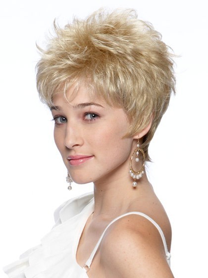 Stunning Retro Hairstyle Short Synthetic Wig