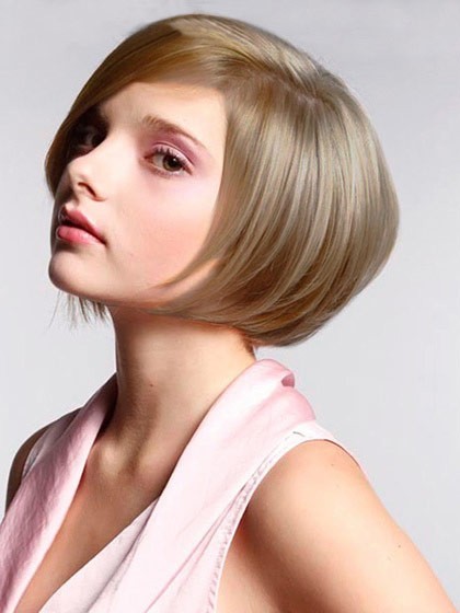 Most Popular Chin Length Straight Synthetic Wig