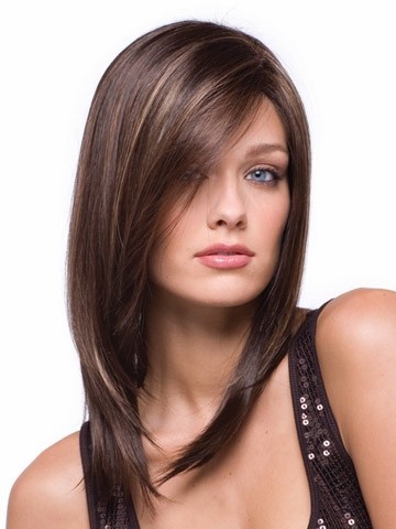 Fashion Medium Length Synthetic Wig