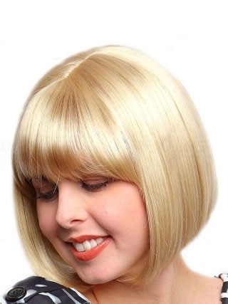 Marvelous Short Straight Synthetic Bobo Wig