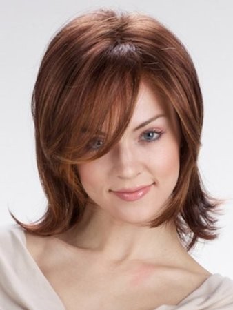 Beautiful Middle Straight Capless Synthetic Wig