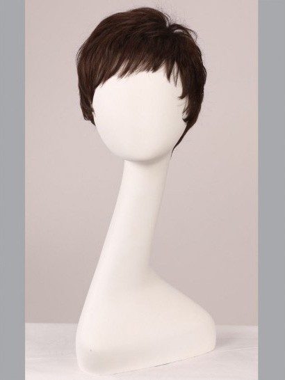 Charming Capless Wavy Short Boycuts Wig