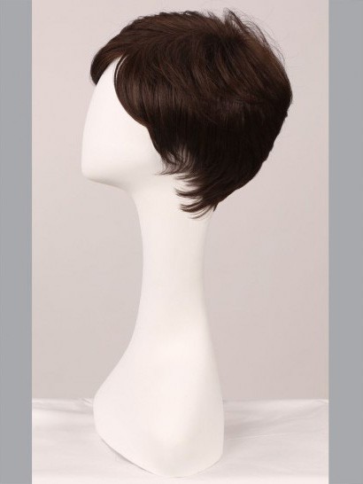 2018 New Style Short Boycuts Capless Straight Wig