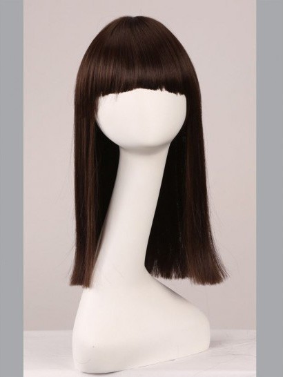 Classic 18 Inch Capless Straight Cheapest Wig