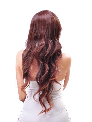 Good Looking Nice Long Synthetic Capless Wavy Wig