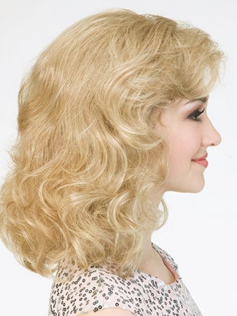 Simple Wavy Synthetic Capless Wig