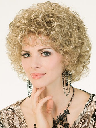 Capless Short Curly Stylish Synthetic Wig