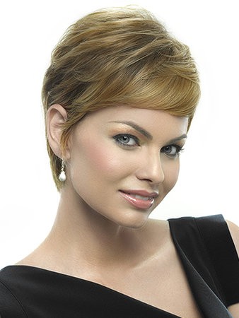 Short Attractive Lace Front Popular Wig