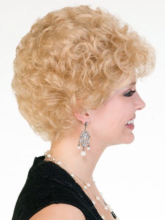 Elegant Curly Capless Wig