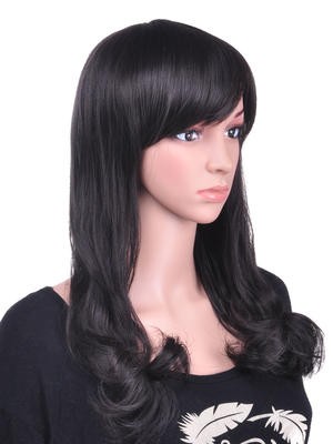 Luxury Long Wavy Attractive Synthetic Wig